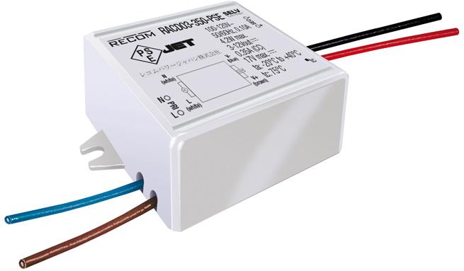 RECOM Power-RACD03-500-PSE Alimentation LED AC/DC LED Power Supply 4.6W Single 4-Pin