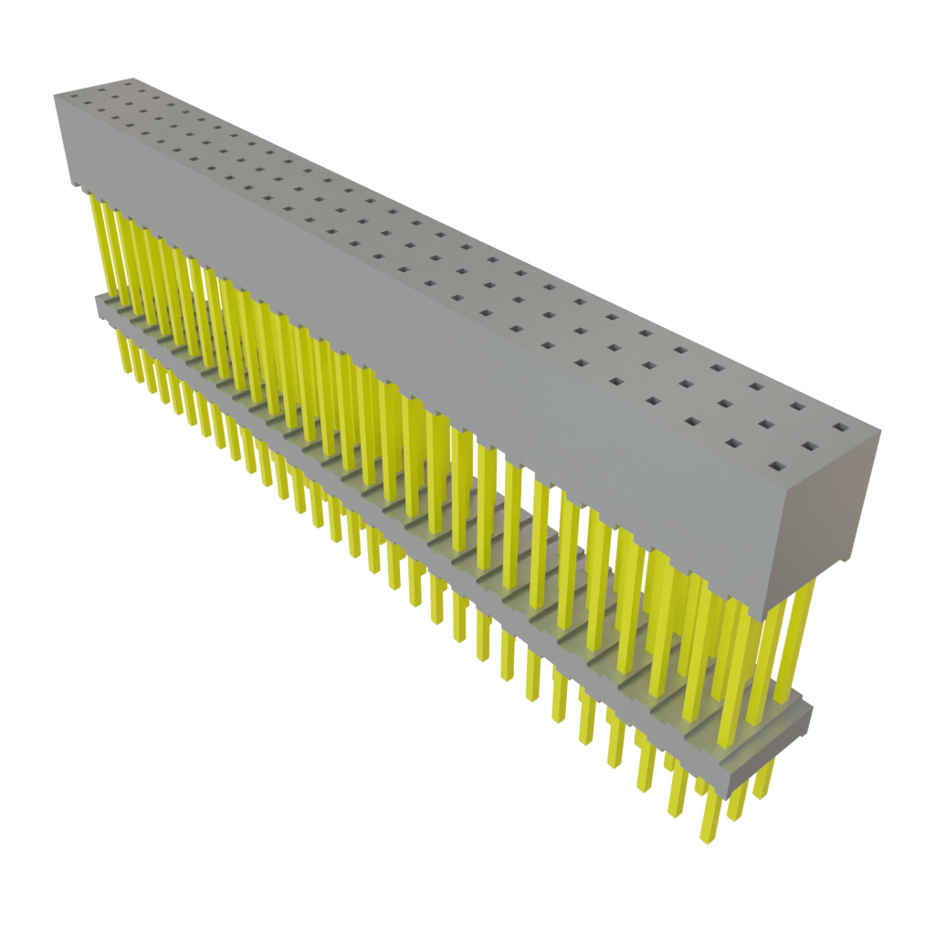 Samtec-ESQT-130-02-G-T-665 Steckverbinderleisten und Leiterplattenbuchsen Conn Elevated Socket SKT 90 POS 2mm Solder ST Top Entry Thru-Hole Tube