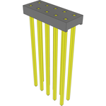 Conn Unshrouded Header HDR 10 POS 2mm Solder ST Top Entry Thru-Hole Bulk