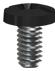 Keystone Electronics-9190-3 Schrauben Screw Machine Binding-HD Slotted/Phillips 6-32-THD 6.35mm-LG 0.25in-LG Brass Nickel