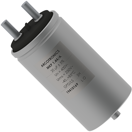 KEMET Corporation-C44AJGP5500ZA0J Kondensator, Kunststofffilm Cap Film 50uF 700V PP 5%( 65 X 138mm) Stud Mount Screw Aluminum Cylindrical Can 0.004 Ohm 85°C Bulk