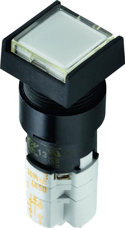 RAFI GmbH & Co. KG-1.15.108.352/0000 Switch Push Button Illuminated pushbutton, flush lens, square collar, latching, housing
