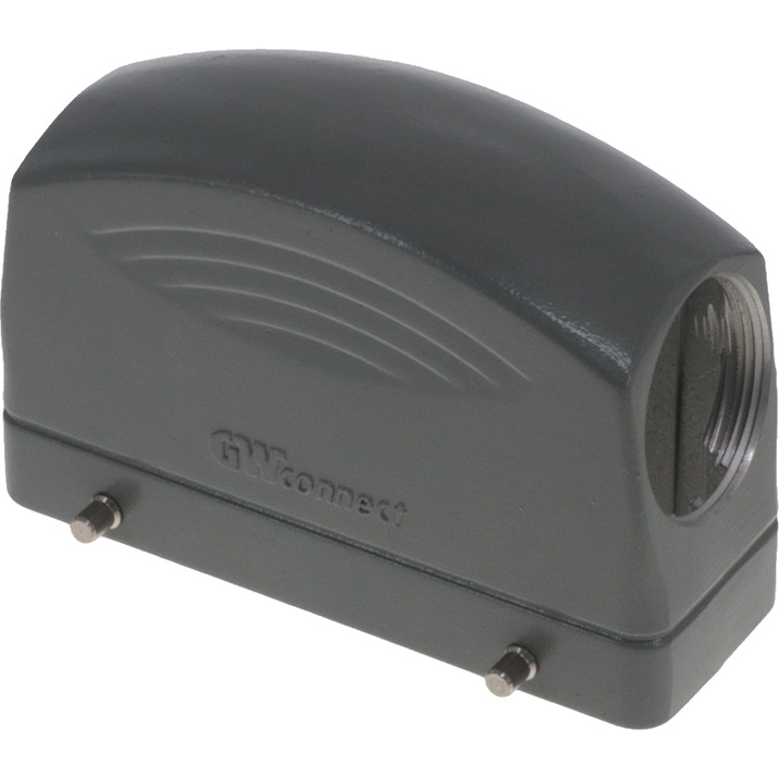 Molex-7824.6476.5 Schrumpfbalgenadapter Hood 90° 24 Shell Size Polyester Powder Die Cast Aluminum GWconnect®