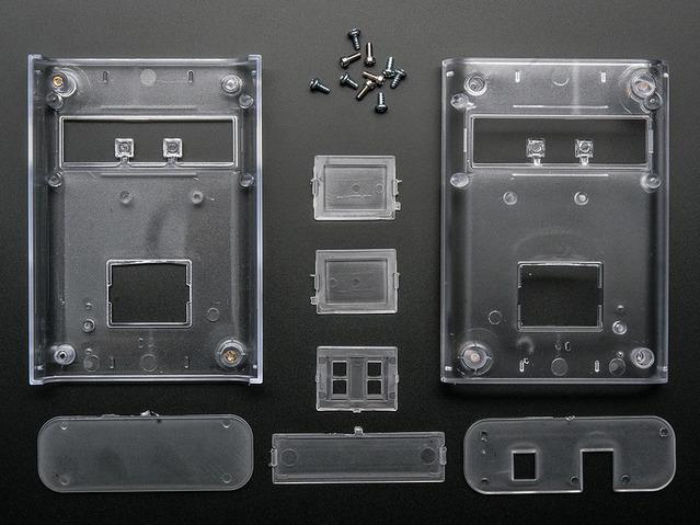Adafruit Industries-337 | Clear Enclosure for Arduino 箱、罩及架 Clear Plastic Electronic Enclosure