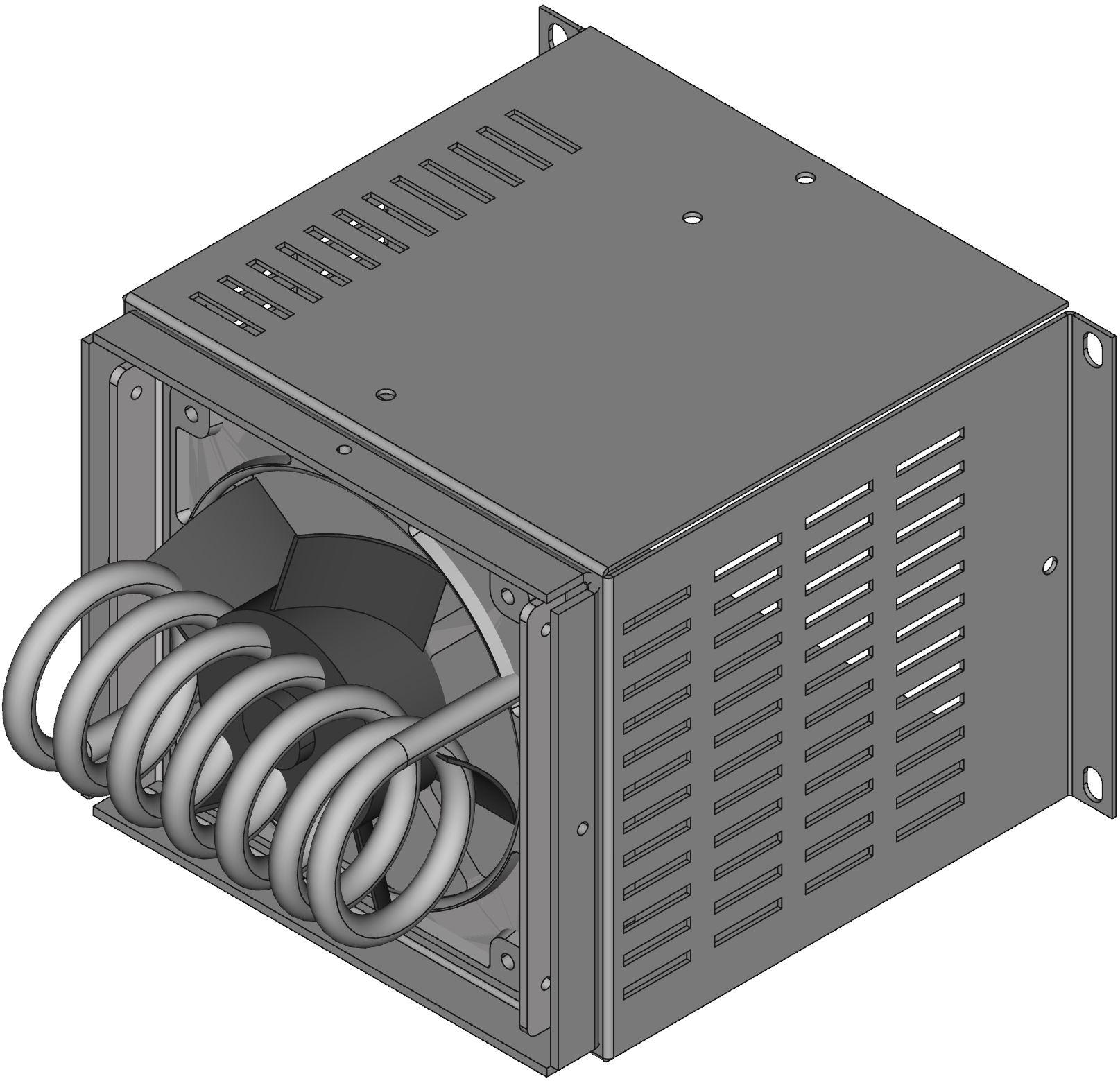 Hammond Manufacturing-FLHTF1300A230 null Heater, Fan Heater 240VAC 1300W Flange Mount