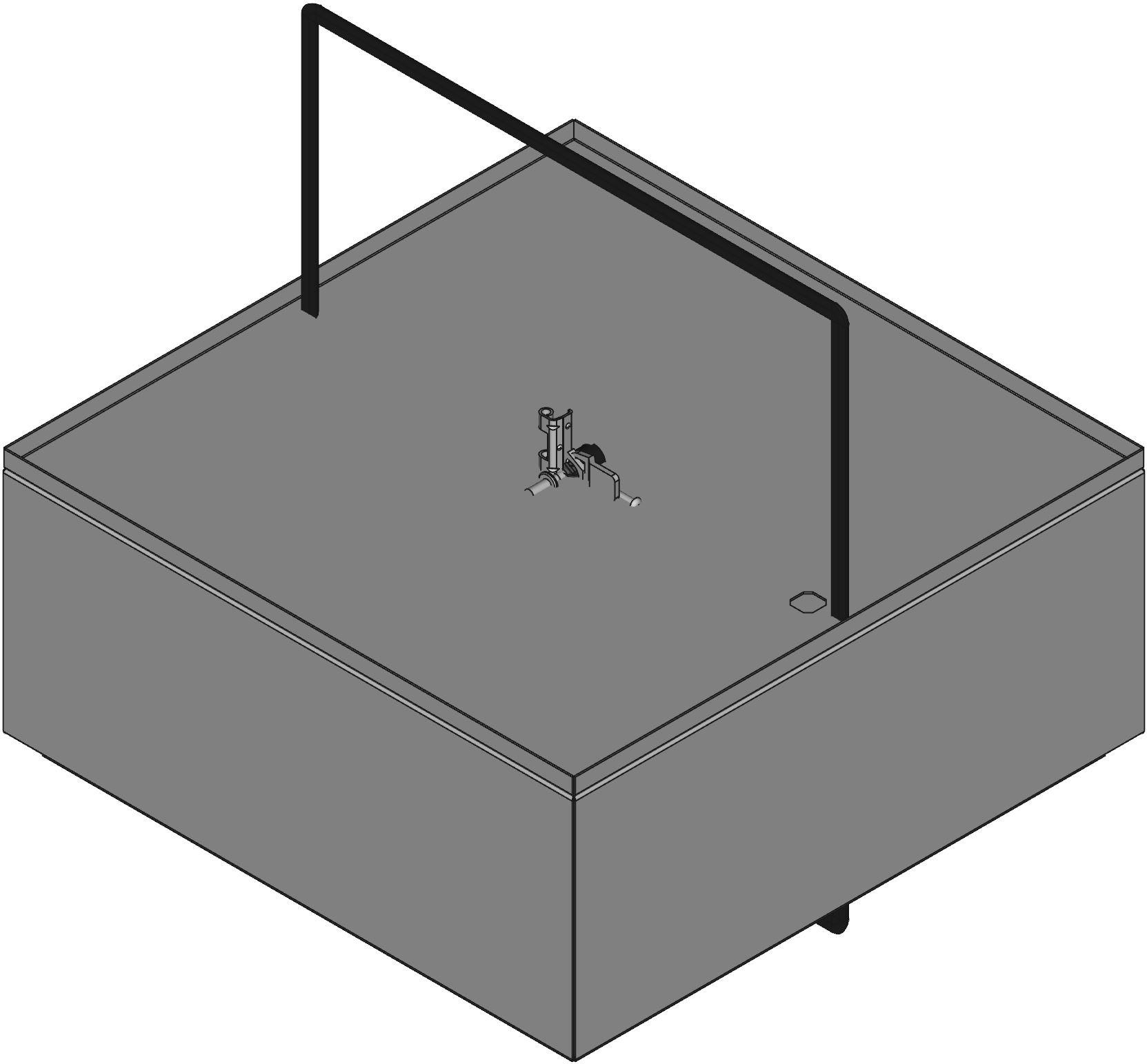 Hammond Manufacturing-EN4SD20208GY  Gray Steel Wall Mount Single Door Enclosure