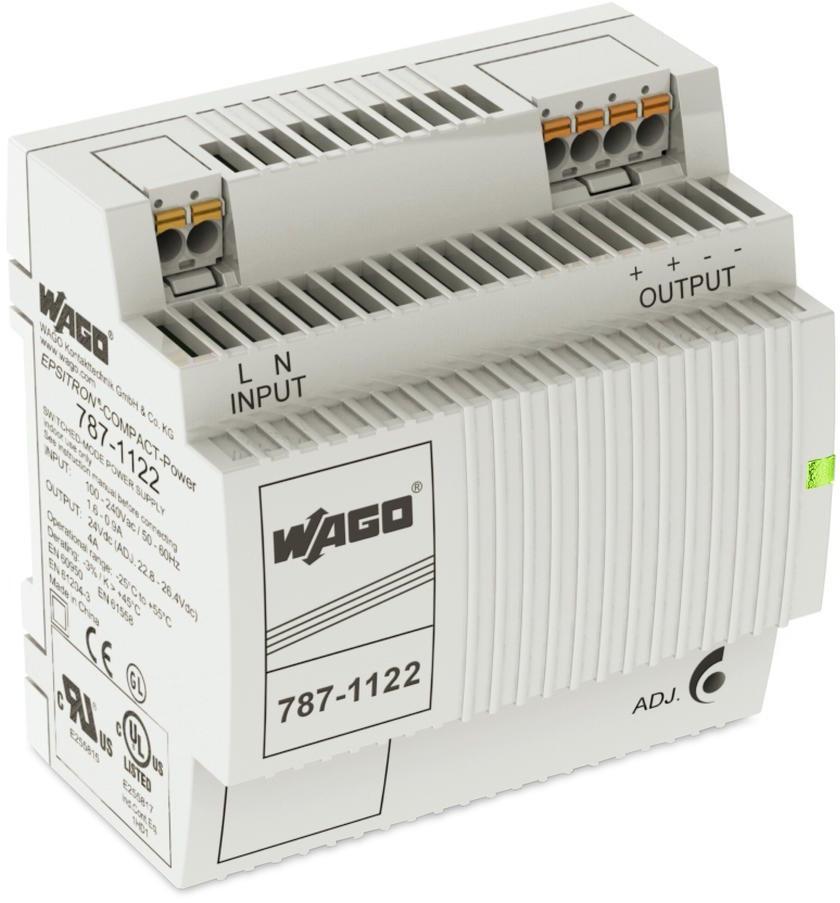 WAGO-787-1122 AC-DC-Spannungsversorgung Switched-mode power supply, 24 VDC, 4 A