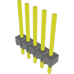 Conn Unshrouded Header HDR 5 POS 2.54mm Solder ST Top Entry Thru-Hole Bulk