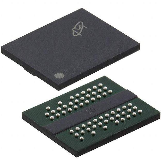 Micron Technology-MT47H256M8EB-25E:C DRAM 芯片 DRAM Chip DDR2 SDRAM 2Gbit 256Mx8 1.8V 60-Pin FBGA Tray