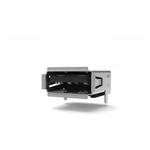 Amphenol Communications Solutions-TUEA4F2S31ZANR Connector USB USB 2.0, Type A, Input Output Connectors, Receptacle, Right Angle SMT, 4 Pins, Shell Nickel Plating, 30u Gold, Black Housing, Tray Packaging