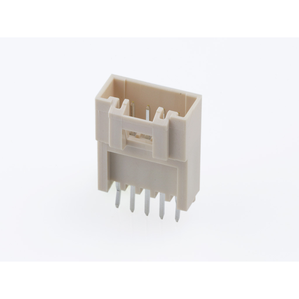 Molex-0554870519 Connector Headers and PCB Receptacles Conn Shrouded Header (4 Sides) HDR 5 POS 2mm Solder ST Thru-Hole Tray