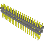 Conn Board Stacker HDR 44 POS 2.54mm Solder ST Top Entry Thru-Hole Bulk