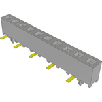 Conn Socket Strip SKT 10 POS 2mm Solder ST Top Entry SMD TIGER EYE™ T/R