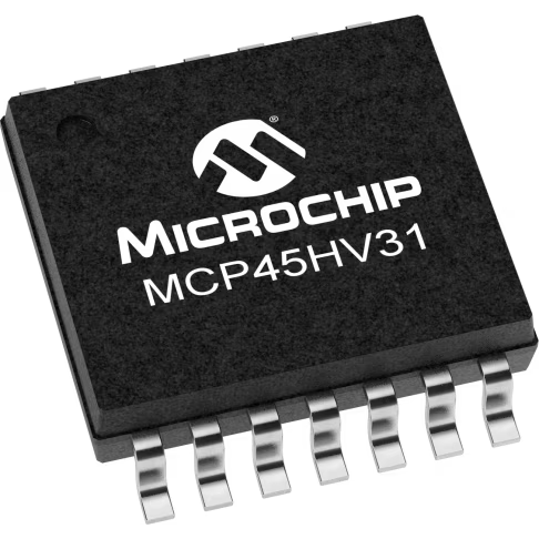 Microchip Technology-MCP45HV31T-502E/ST 数字电位计 Digital Potentiometer 5kOhm 128POS Volatile 14-Pin TSSOP T/R