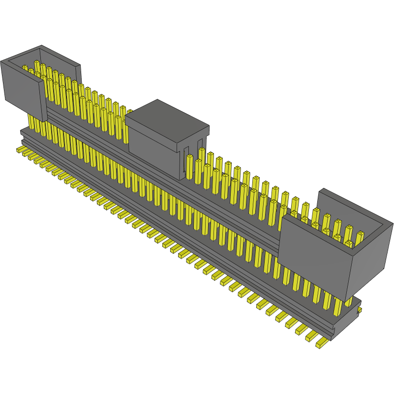 Samtec-AW-40-03-G-D-225-075-ES-A-P Connector Headers and PCB Receptacles Conn Board Stacker HDR 80 POS 0.8mm Solder ST SMD Tube