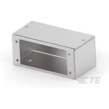 TE Connectivity-AA406 Misc Products End Bell Kit (Bracket and Cover) with Captive Nuts for 3-Phase RFI Filters