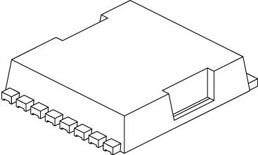 Toshiba-TK055U60Z1,RQ MOSFETs Trans MOSFET N-CH Si 600V 40A 9-Pin(8+Tab) TOLL T/R