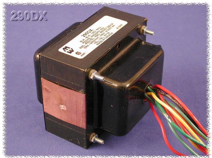 Hammond Manufacturing-290DX Transformador de potencia Power Transformer Wire Lead Chassis Mount