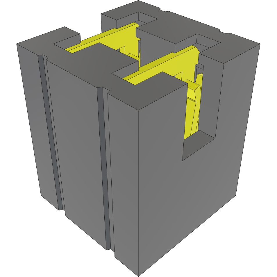Samtec-MNT-102-BK-G Connector Jumpers and Shunts Conn Shunt F 4 POS 2.54mm ST Bulk