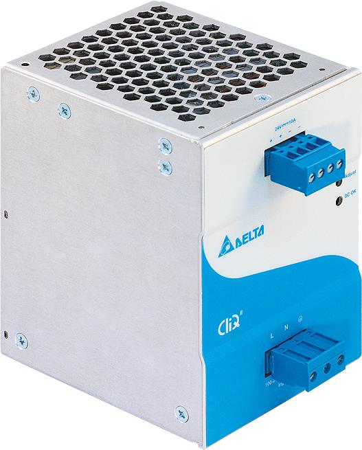 Delta Electronics-DRP024V240W1BN AC-DC-Spannungsversorgung AC/DC Power Supply Single-OUT 24V 10A 240W 7-Pin Carton