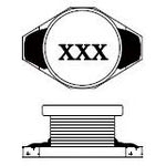 Eaton-UP0-4UC-150-R Induktionsspule, Oberflächenmontage Inductor Power Wirewound 15uH 20% 100KHz 1A 0.23Ohm DCR T/R