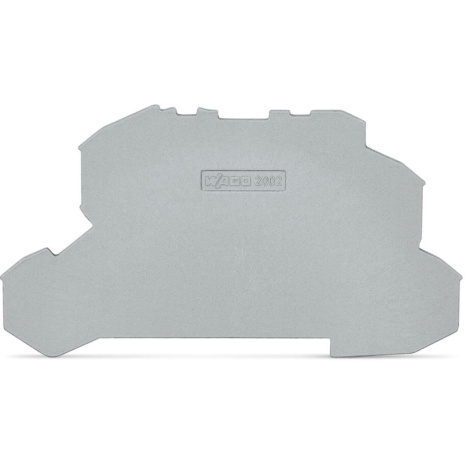 WAGO-2002-2691 Steckverbinderzubehör Connector Accessories End and Intermediate Plate Straight Box