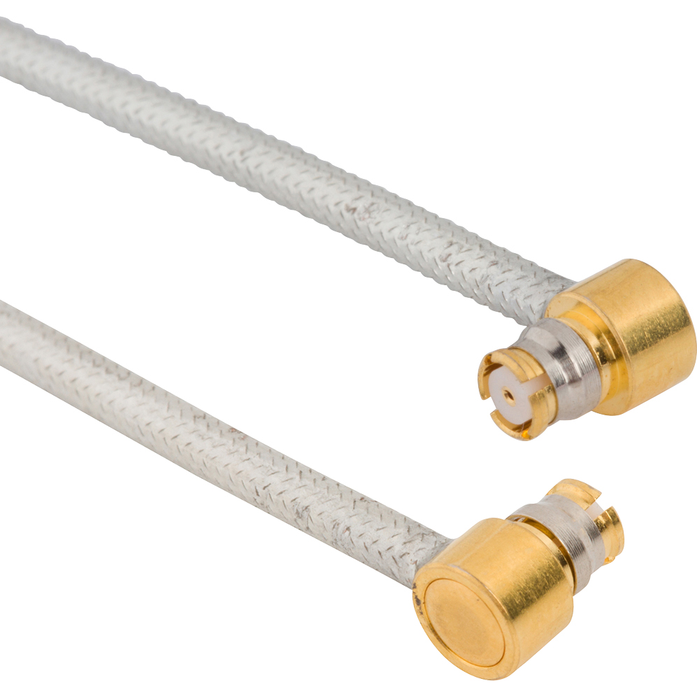 Amphenol RF-095-725-117M005 Kabelbaugruppen Koaxial Cable Assembly 0.085 Semi-Rigid Conformable 0.05m SMP to SMP M-M Bag