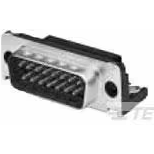 TE Connectivity-6-747843-7 Connector D-Subminiature Conn D-Sub PIN 37 POS 2.75mm Solder RA Thru-Hole 37 Terminal 1 Port Tray