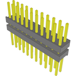 Conn Board Stacker HDR 22 POS 2.54mm Solder ST Top Entry Thru-Hole Bulk