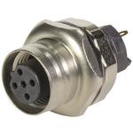 PCB receptacle female front B-cod 5- pole