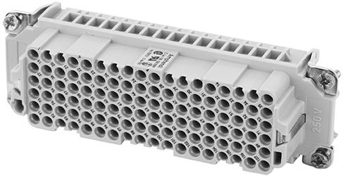 Amphenol-C146 10B108 000 9 Steckverbinder, rechteckig Conn Rectangular F 108Signal/1Ground POS Crimp ST Panel Mount