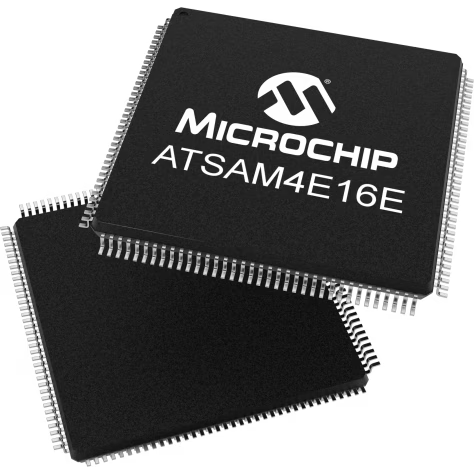 Microchip Technology-ATSAM4E16EA-AU Microcontrollers - MCUs MCU 32-bit ARM Cortex M4 RISC 1MB Flash 1.2V/2.5V/3.3V 144-Pin LQFP Tray
