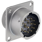 Eaton-UT0X014D15PY Steckverbinder, rund Conn Circular PIN 15 POS Solder ST Flange Mount 15 Terminal 1 Port
