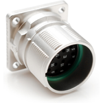 17 Position Straight receptacle flange mount Checkmate male or female