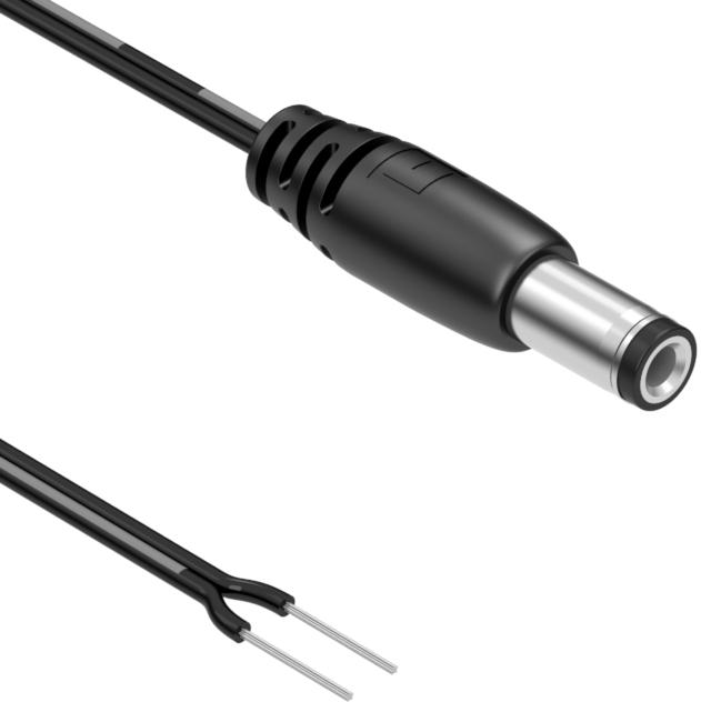 Tensility International-10-02480 Cable Assembly DC Power Cable Assembly DC Power 1.83m DC Power Plug 2POS PL 24AWG