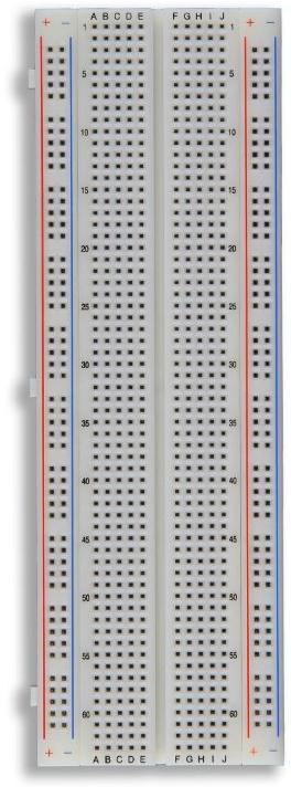 Global Specialties-GS-830 null ABS Plastic 830 Tie Point Breadboard