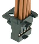 Molex-1510140014 Carcaza de cables discretos de conector Conn Housing RCP 14 POS 2mm Crimp ST Panel Mount Black Milli-Grid BMI Bag