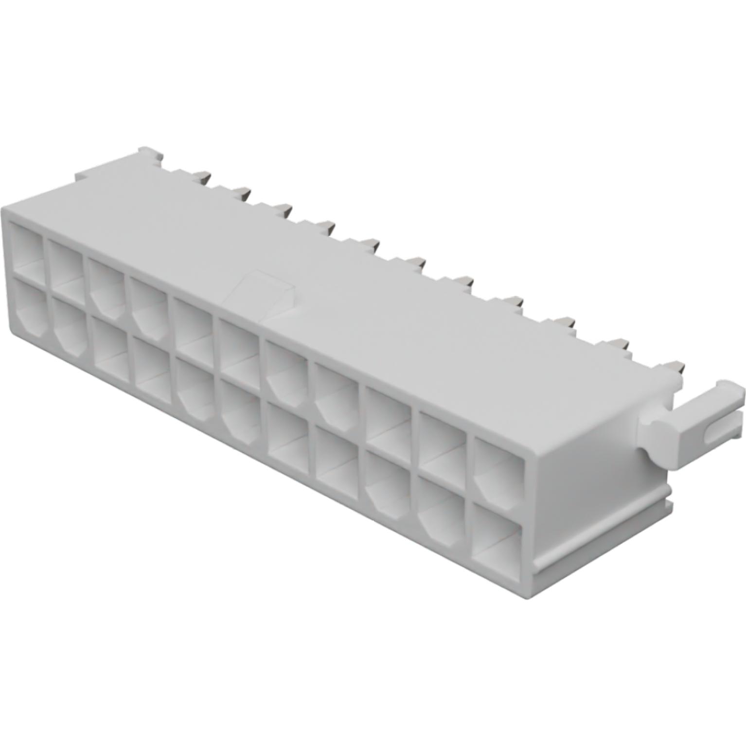Molex-44472-2252 Steckverbinderleisten und Leiterplattenbuchsen Conn Wire to Board HDR 22 POS 4.2mm Solder ST Top Entry Thru-Hole Mini-Fit HCS Tray