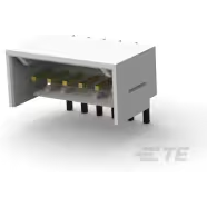 TE Connectivity-2-644489-6 Steckverbinderleisten und Leiterplattenbuchsen Conn Shrouded Header HDR 6 POS 2.54mm Solder RA Thru-Hole Loose