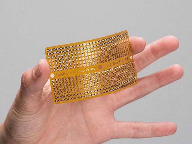 Adafruit Industries-1518 null Proto-board PCB Board with 5 Hole Pad