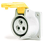 Conn Power RCP 3Power/1Ground POS ST Panel Mount 4 Terminal 1 Port Safeway®