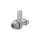 HUBER+SUHNER-3400.41.0217 RF-Steckverbinder Conn 7/16 Adapter 698MHz to 2500MHz 50Ohm T Style M/F Silver