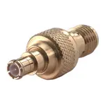 Conn MCX-SMA Adapter 0Hz to 6GHz 50Ohm ST PL/F Gold Single