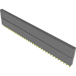 Conn Elevated Socket SKT 32 POS 2.54mm Solder ST Top Entry Thru-Hole Tube