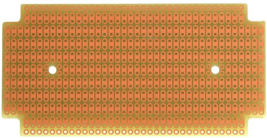 BusBoard Prototype Systems-PR1590B null FR4 General Purpose PCB Board with 2 Hole Pad