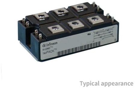 Infineon Technologies AG-TTB6C135N16LOFHOSA1 SCR Modules Thyristor SCR Module 1.6kV 100A(RMS) 1kA Tray