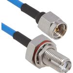 Cable Assembly 0.085 T-FLEX 405 0.152m SMA to SMA F-M Bag