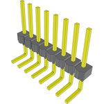 Conn Unshrouded Header HDR 8 POS 2.54mm Solder RA Side Entry Thru-Hole Bulk