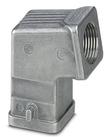 PHOENIX CONTACT-HC-STA-D07-HHFS-1STM20-EL-AL Schrumpfbalgenadapter Sleeve Housing 90° D7 Shell Size Die Cast Aluminum Single Lock HEAVYCON®