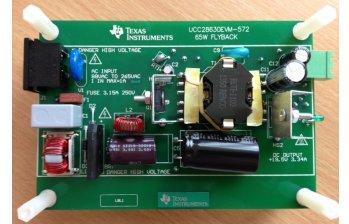 Texas Instruments-UCC28630EVM-572 Kit e schede di sviluppo gestione della potenza UCC28630 AC to DC Switching Converter 18.5V to 20.5V Output Evaluation Board